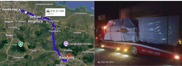 Jasa Towing Barang Jakarta Bandung